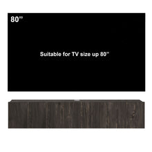 Load image into Gallery viewer, Modern Floating TV Stand and Entertainment Center for 55-80 inch TVs