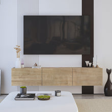 Load image into Gallery viewer, Modern Floating TV Stand and Entertainment Center for 55-80 inch TVs