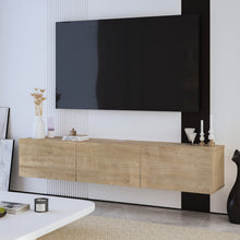 Load image into Gallery viewer, Modern Floating TV Stand and Entertainment Center for 55-80 inch TVs