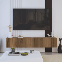 Load image into Gallery viewer, Modern Floating TV Stand and Entertainment Center for 55-80 inch TVs