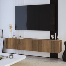 Load image into Gallery viewer, Modern Floating TV Stand and Entertainment Center for 55-80 inch TVs