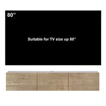 Load image into Gallery viewer, Modern Floating TV Stand and Entertainment Center for 55-80 inch TVs