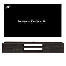 Load image into Gallery viewer, TV Stand – Wall Mounted Entertainment Center for 75 Inch TVs, Modern Design, Media Console for Living Rooms