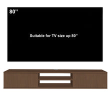 Load image into Gallery viewer, TV Stand – Wall Mounted Entertainment Center for 75 Inch TVs, Modern Design, Media Console for Living Rooms