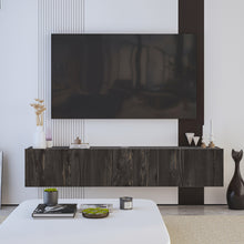 Load image into Gallery viewer, Modern Floating TV Stand and Entertainment Center for 55-80 inch TVs
