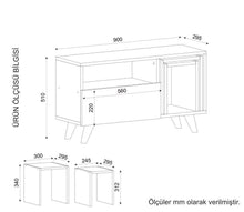 Load image into Gallery viewer, Euro Entertainment Center for TVs up to 70&#39;&#39;
